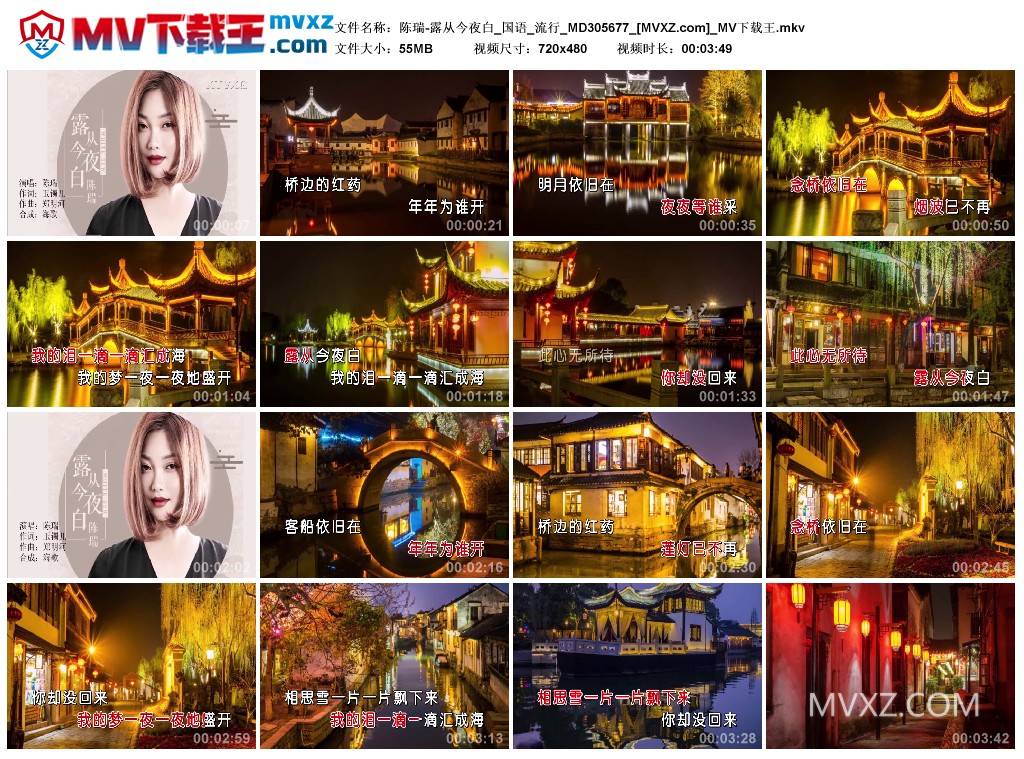 陈瑞-露从今夜白_国语_流行_MD305677